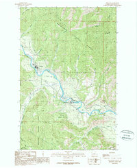 Download a high-resolution, GPS-compatible USGS topo map for Peshastin, WA (1989 edition)