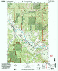 Download a high-resolution, GPS-compatible USGS topo map for Peshastin, WA (2006 edition)