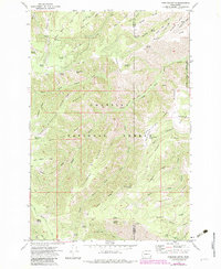 preview thumbnail of historical topo map of Garfield County, WA in 1971