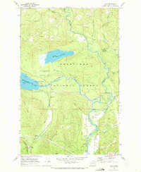 Download a high-resolution, GPS-compatible USGS topo map for Plain, WA (1972 edition)