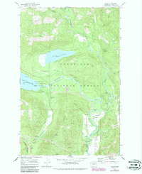 Download a high-resolution, GPS-compatible USGS topo map for Plain, WA (1987 edition)
