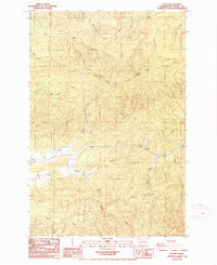 Download a high-resolution, GPS-compatible USGS topo map for Pluvius, WA (1986 edition)
