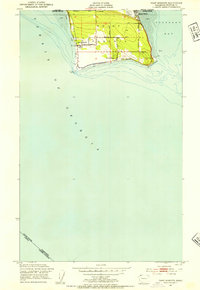 Download a high-resolution, GPS-compatible USGS topo map for Point Roberts, WA (1954 edition)