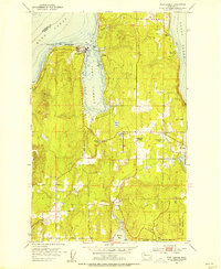 Download a high-resolution, GPS-compatible USGS topo map for Port Gamble, WA (1955 edition)