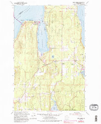 Download a high-resolution, GPS-compatible USGS topo map for Port Gamble, WA (1995 edition)