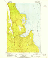 Download a high-resolution, GPS-compatible USGS topo map for Port Ludlow, WA (1955 edition)
