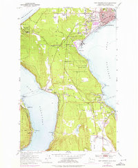 Download a high-resolution, GPS-compatible USGS topo map for Port Townsend South, WA (1976 edition)
