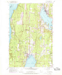 Download a high-resolution, GPS-compatible USGS topo map for Poulsbo, WA (1969 edition)