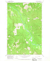 Download a high-resolution, GPS-compatible USGS topo map for Prairie Mtn, WA (1968 edition)