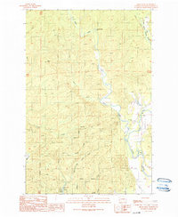 Download a high-resolution, GPS-compatible USGS topo map for Prices Peak, WA (1990 edition)