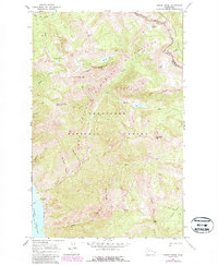 Download a high-resolution, GPS-compatible USGS topo map for Prince Creek, WA (1987 edition)