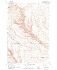 Download a high-resolution, GPS-compatible USGS topo map for Prosser SW, WA (1987 edition)