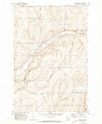 preview thumbnail of historical topo map of Adams County, WA in 1970
