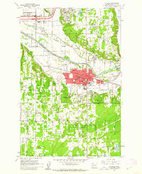 Download a high-resolution, GPS-compatible USGS topo map for Puyallup, WA (1962 edition)