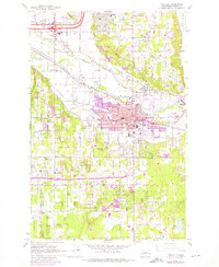 Download a high-resolution, GPS-compatible USGS topo map for Puyallup, WA (1976 edition)