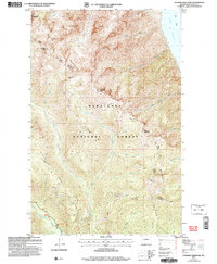 Download a high-resolution, GPS-compatible USGS topo map for Pyramid Mountain, WA (2008 edition)
