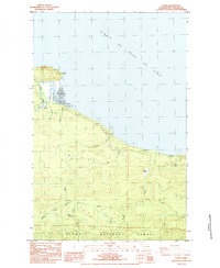 Download a high-resolution, GPS-compatible USGS topo map for Pysht, WA (1984 edition)