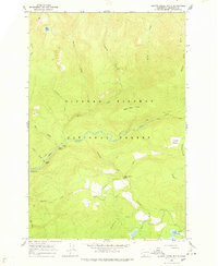 preview thumbnail of historical topo map of Skamania County, WA in 1965