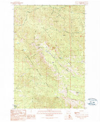 Download a high-resolution, GPS-compatible USGS topo map for Quartz Mountain, WA (1989 edition)