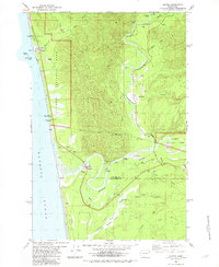 Download a high-resolution, GPS-compatible USGS topo map for Queets, WA (1982 edition)