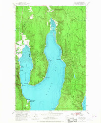 Download a high-resolution, GPS-compatible USGS topo map for Quilcene, WA (1967 edition)