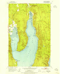 Download a high-resolution, GPS-compatible USGS topo map for Quilcene, WA (1954 edition)