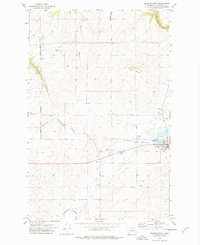 Download a high-resolution, GPS-compatible USGS topo map for Reardan West, WA (1977 edition)