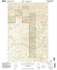 preview thumbnail of historical topo map of Kittitas County, WA in 2003