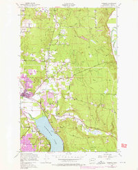 Download a high-resolution, GPS-compatible USGS topo map for Redmond, WA (1976 edition)