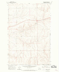 Download a high-resolution, GPS-compatible USGS topo map for Reiman SW, WA (1969 edition)