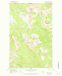 Download a high-resolution, GPS-compatible USGS topo map for Remmel Mtn, WA (1973 edition)