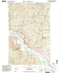 Download a high-resolution, GPS-compatible USGS topo map for Rendevous Mountain, WA (2006 edition)