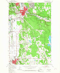 Download a high-resolution, GPS-compatible USGS topo map for Renton, WA (1968 edition)