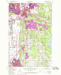 Download a high-resolution, GPS-compatible USGS topo map for Renton, WA (1969 edition)