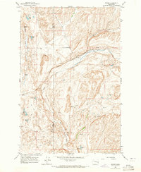 Download a high-resolution, GPS-compatible USGS topo map for Revere, WA (1965 edition)