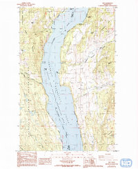 Download a high-resolution, GPS-compatible USGS topo map for Rice, WA (1993 edition)
