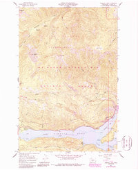 Download a high-resolution, GPS-compatible USGS topo map for Rimrock Lake, WA (1987 edition)
