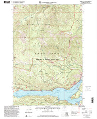 Download a high-resolution, GPS-compatible USGS topo map for Rimrock Lake, WA (2001 edition)