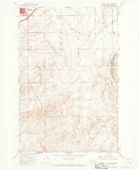 Download a high-resolution, GPS-compatible USGS topo map for Ritzville SE, WA (1969 edition)