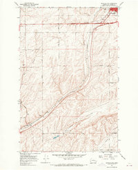 Download a high-resolution, GPS-compatible USGS topo map for Ritzville SW, WA (1969 edition)