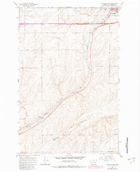 Download a high-resolution, GPS-compatible USGS topo map for Ritzville SW, WA (1982 edition)