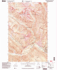 Download a high-resolution, GPS-compatible USGS topo map for Robinson Mountain, WA (2006 edition)