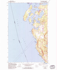 Download a high-resolution, GPS-compatible USGS topo map for Roche Harbor, WA (1994 edition)
