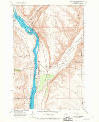 preview thumbnail of historical topo map of Douglas County, WA in 1966
