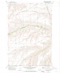 Download a high-resolution, GPS-compatible USGS topo map for Rockpile Creek, WA (1974 edition)