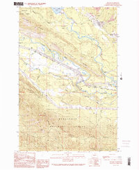 Download a high-resolution, GPS-compatible USGS topo map for Ronald, WA (1989 edition)