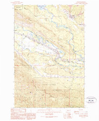 Download a high-resolution, GPS-compatible USGS topo map for Ronald, WA (1989 edition)