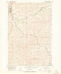 Download a high-resolution, GPS-compatible USGS topo map for Rosalia, WA (1965 edition)