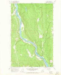 Download a high-resolution, GPS-compatible USGS topo map for Ruby, WA (1971 edition)