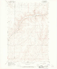Download a high-resolution, GPS-compatible USGS topo map for Ruff, WA (1969 edition)